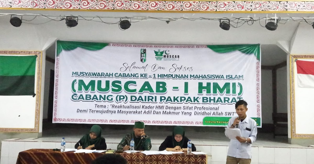 HMI kota meulaboh Gelar Musyawarah Cabang